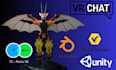 make and edit vrchat avatar, custom furry avatar and humanoid avatars for you