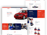create car wash website, car detailing, car rental website