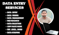 streamline your data,fast and accurate entry solutions