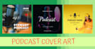design professional eye catching podcast cover art and logo