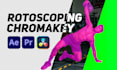 do rotoscoping and chroma keying your video