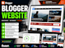 create a professional blogger website with adsterra monetization