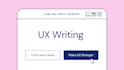 ux writting, microcopy, content writing for apps and websites