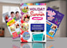 design elegant flyers for kids school, summer camp, parties and events