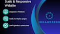 develop a responsive static website