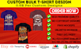 do bulk minimalist streetwear t shirt and t shirt design bundle