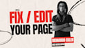 edit or fix your HTML and CSS code