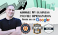 optimize your google my business profile