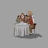 illustrate a simple cartoon from picture