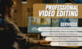 do professional video editing