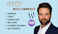 setup woocommerce taxes, dynamic pricing rules and shipping