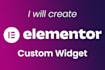 create elementor custom widget