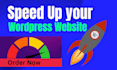 increase wordpress website speed and improve load time in 5 hours