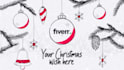 animate your logo with christmas greeting