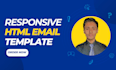 create responsive html email template