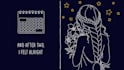 create modern hand drawn animated lyric video