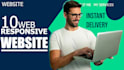 design a responsive 10web ai website for you