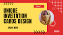 design invitation cards and greeting cards for your event