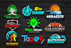 do HQ professional, creative and modern business logo design