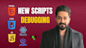 write and debug scripts in html, css, javascript and jquery
