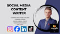 do high quality socal media posts copywriting