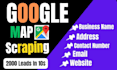 do google map scraping lead generation business leads