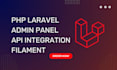 modern PHP laravel admin panel using php filament