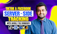 google analytics setup, meta pixel, fb conversion api, ecommerce tracking, GTM