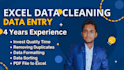 clean excel spreadsheet, data cleaning, data formatting