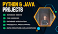 code your python, java, cpp tasks and projects