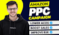 setup manage and optimize amazon PPC campaigns , amazon fba ppc ads campaign