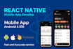 develop mobile app with react native expo