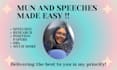 write mun speeches, research, DR, position paper