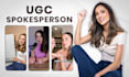 film a custom ugc video with captivating presenter