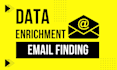 do data enrichment and email finding