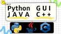 do java, python, cpp and gui tasks