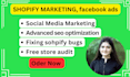 do dropshipping marketing, sohpify store adverting, shopify store promotion