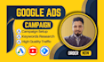 advance setup and manage google ads adwords PPC campaign from scratch
