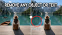 remove or replace text, object from your video or photo