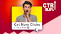 design custom youtube thumbnails for high CTR rate