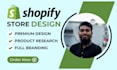 design or redesign your branded shopify store