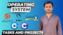 do operating system tasks and projects in c and cpp