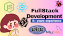develop a website using php, mysql, javascript, react