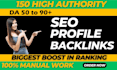 make high da profile backlinks for SEO link building