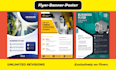 do event flyer, postcard design , business flyer graphic design