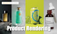 create realistic 3d product rendering