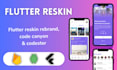 reskin, rebrand, customize, and set up codecanyon android or flutter apps