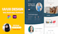 design a website in figma ui ux high conversion mockups