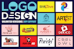 do elegant business logo design and branding