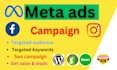 create setup and lunch meta ads campaign